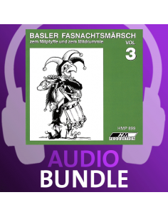 Basler Fasnachtsmärsche Vol. 3 / 9 Bundle komplett / HM Produktion