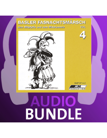 Basler Fasnachtsmärsche Vol. 4 / 9 Bundle komplett / HM Produktion
