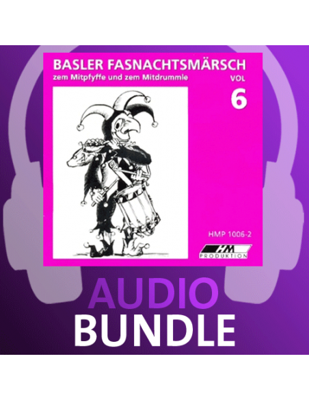 Basler Fasnachtsmärsche Vol. 6 / 9 Bundle komplett / HM Produktion