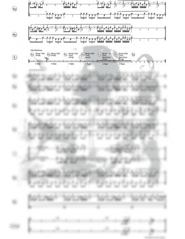 Played a live / 1 Partitur / Trommelnoten / Liechti Rolf