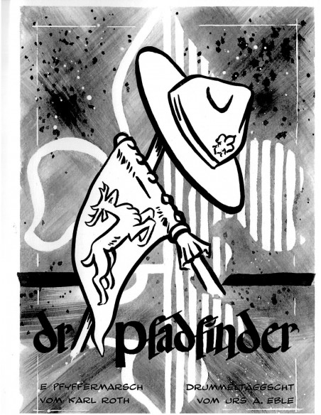 Pfadfinder, dr / Partitur / Trommel- und Pfeifernoten / Roth Karl & Ebel Urs