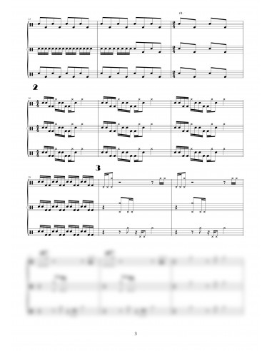 Feel the Clap 1 Trommelnoten / Müller Philippe / Hadron Matthias / Karlen Nicolas