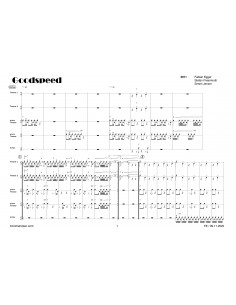 Goodspeed 1 Partitur / Egger Fabian / Freiermuth Stefan / Jenzer Simon