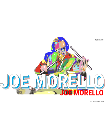 Joe Morello 1 Trommelnoten / Liechti Rolf