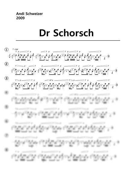 Schorsch, dr / Schweizer Andreas