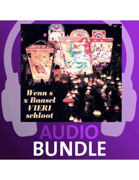 Wenn's z Baasel VIERI schloot / 10 Audio- Basler Fasnacht-LIVE / 53min. 34sek. / HM-Produktion