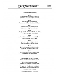 Renitäntner, dr / 1 Trommelnoten-Set / Labhardt Pascal & Ueli 1876 2