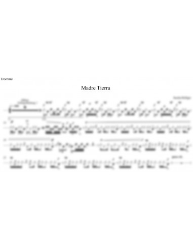 Madre Tierra 1 / Partitur inkl. Einzelstimmen / Trommelnoten / Holliger Sascha