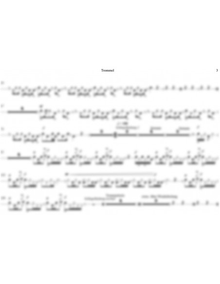 Madre Tierra 1 / Partitur inkl. Einzelstimmen / Trommelnoten / Holliger Sascha