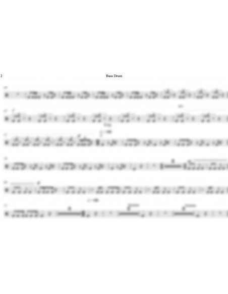 Madre Tierra 1 / Partitur inkl. Einzelstimmen / Trommelnoten / Holliger Sascha