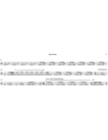 Madre Tierra 1 / Partitur inkl. Einzelstimmen / Trommelnoten / Holliger Sascha