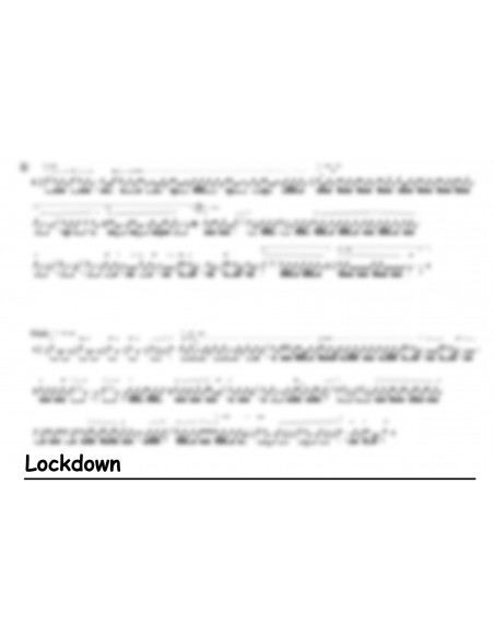 Lockdown 1 Trommelnoten / Summermater Claudia