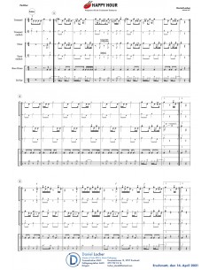 Happy Hour / Partitur inkl. Einzelstimmen / Locher Daniel