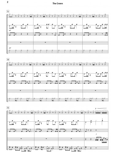 Crown, the / Partitur inkl. Einzelstimmen / Locher Daniel