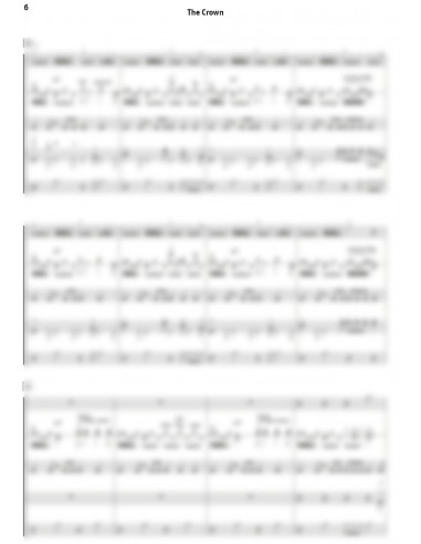 Crown, the / Partitur inkl. Einzelstimmen / Locher Daniel
