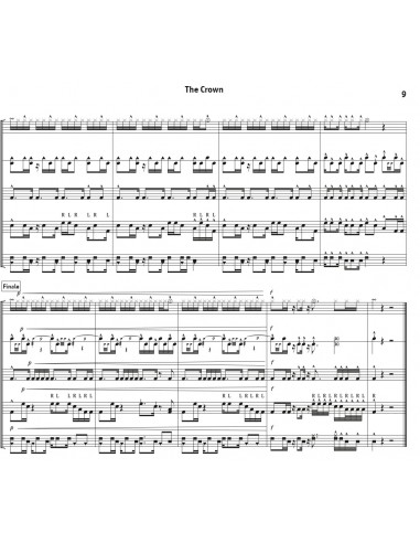 Crown, the / Partitur inkl. Einzelstimmen / Locher Daniel