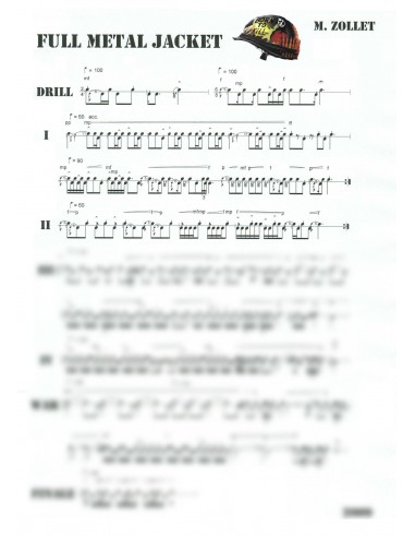Full Metal Jacket 1 Trommelnoten / Zollet Martin