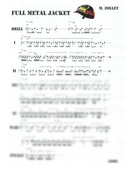 Full Metal Jacket 1 Trommelnoten / Zollet Martin
