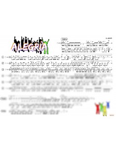 Alegria 1 Trommelnoten / Liechti Rolf