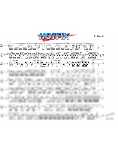 HotFix 1 Trommelnoten / Liechti Rolf
