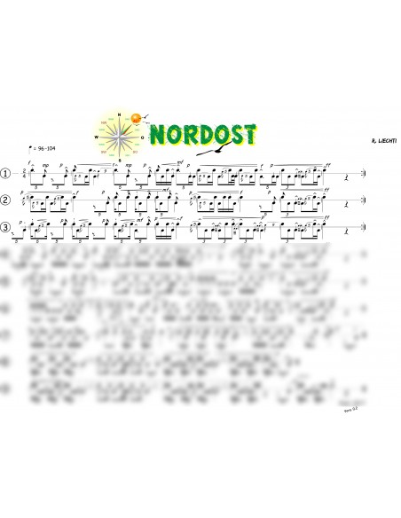 Nordost 1 Trommelnoten / Liechti Rolf