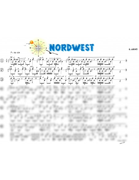 Nordwest 1 Trommelnoten / Liechti Rolf
