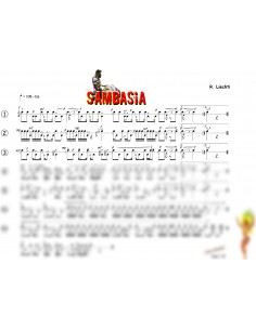 Sambasia 1 Trommelnoten / Liechti Rolf