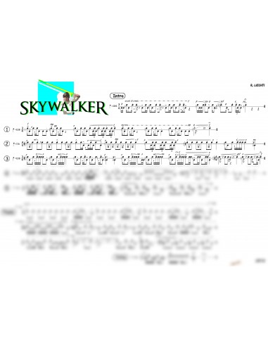Skywalker 1 Trommelnoten / Liechti Rolf