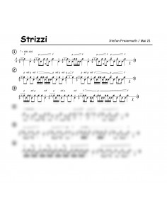 Strizzi / 1 Trommelnoten / Freiermuth Stefan