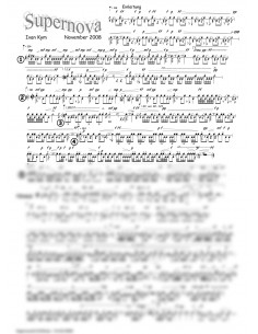 Supernova 1 Trommelnoten / Kym Ivan