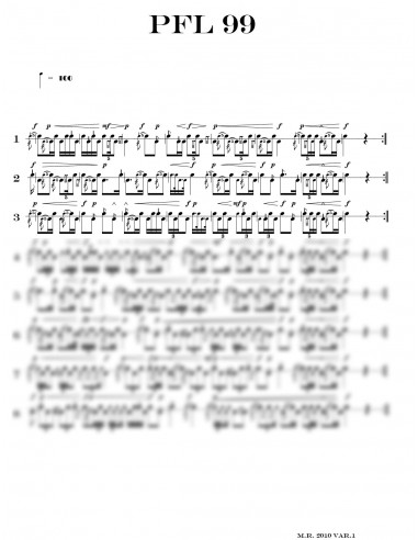 PFL 99 / 1 Trommelnoten / Rem Martin