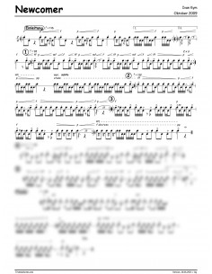 Newcomer 1 Trommelnoten / Kym Ivan